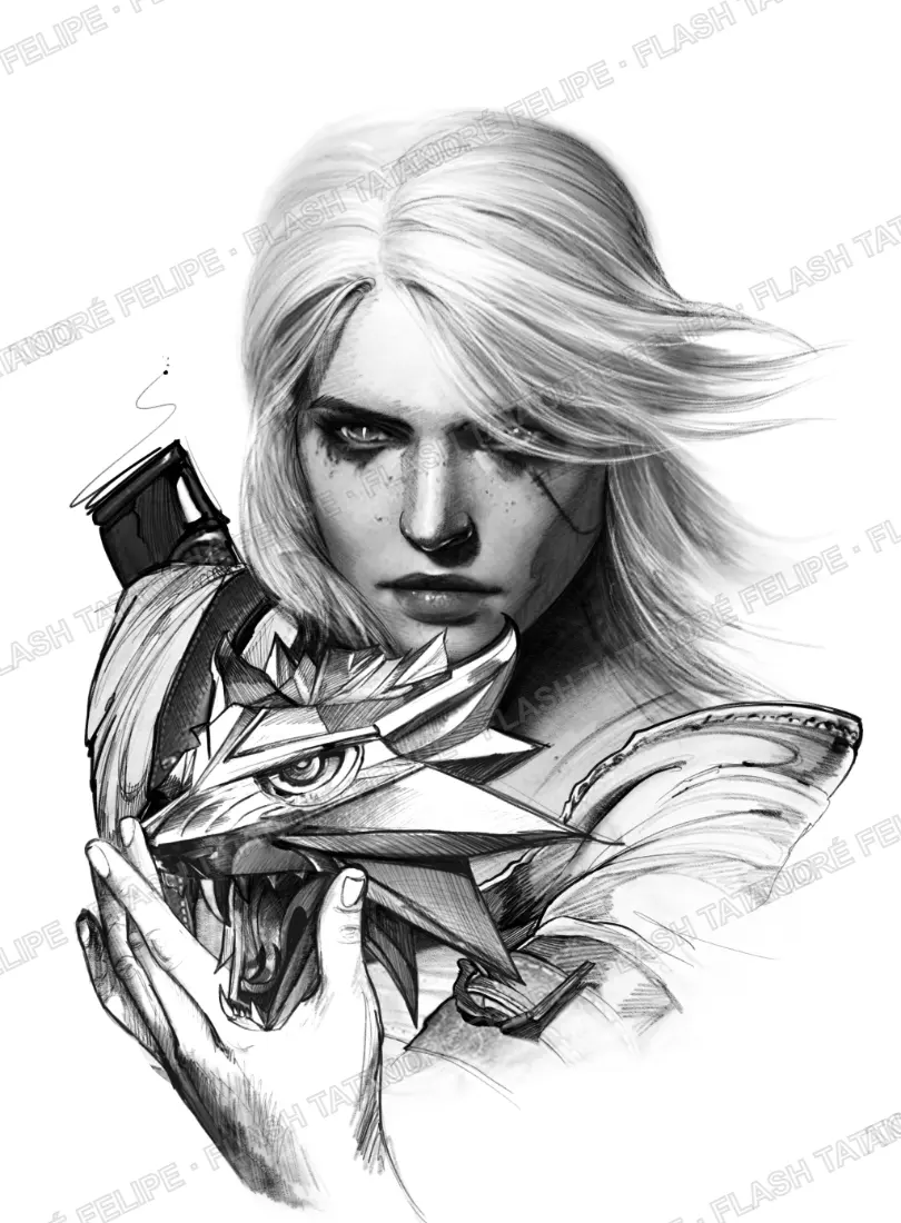Desenho The Witcher